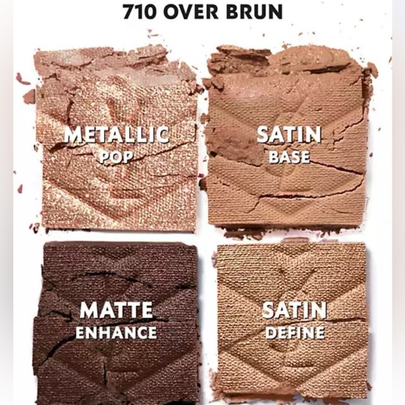 Yves Saint Laurent YSL Couture Mini Clutch High Intensity Pigments 710 Over Brun - Picture 14 of 16